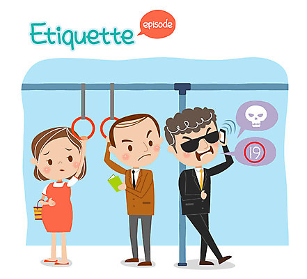 여자 남자 일러스트 성인 세명 스마트폰 임산부 예절 전철 통화 공공예절 공공장소 국내일러스트 AI파일 육상교통 모션 대중교통 사람 핸드폰 스마트기기 임신 장소 파일형식 벡터