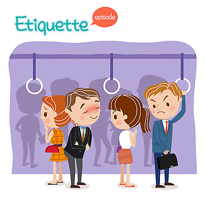 여자 남자 일러스트 여러명 성인 예절 전철 공공예절 공공장소 불쾌함 성추행 국내일러스트 AI파일 감정 육상교통 다수 대중교통 사람 장소 성범죄 파일형식 벡터