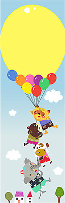 동물 동물캐릭터 일러스트 곰 코끼리 의인화 사람없음 비행 강아지 풍선 너구리 프레임일러스트 국내일러스트 일러캐릭터 AI파일 캐릭터 포유류 프레임 반려동물 개 파일형식 벡터