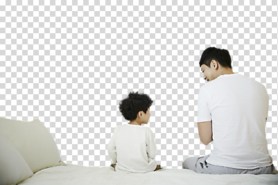 편집 편집이미지 남자 아들 어린이 가족 앉기 소년 상반신 성인 두명 뒷모습 30대 화목 한국인 침대 아빠 PNG 부자지간 남자만 편집소스 뷰포인트 가구 컨셉 관계 모션 사람 동양인 장년 파일형식