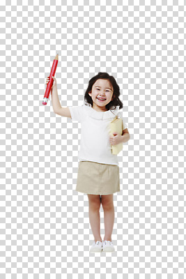 전신 편집 편집이미지 여자 어린이 한명 서기 웃음 들기 앞모습 책 연필 유치원생 한국인 PNG 어린이만 소녀한명만 편집소스 1 뷰포인트 모션 학용품 표정 사람 동양인 필기구 여자한명만 소녀만 파일형식