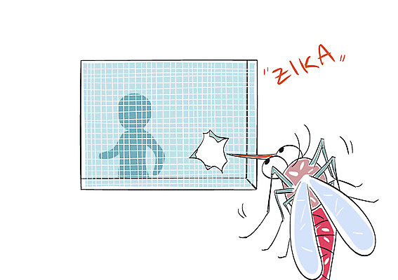 실루엣 일러스트 한명 사람 건강관리 구멍 모기 지카바이러스 방충망 국내일러스트 AI파일 1 촬영기법 건강 관리 바이러스 해충 파일형식 벡터