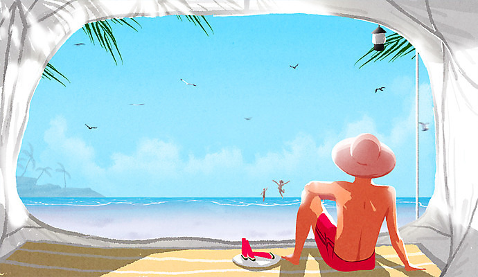 주간 PSD 모자 여자 남자 바다 일러스트 휴식 여름음식 수박 텐트 성인 야외 세명 여름 제철음식 제철과일 국내일러스트 자연요소 잡화 계절 음식 컨셉 과일 캠핑도구 사람 제철 파일형식 여름_계절