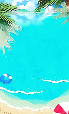 주간 PSD 백그라운드 일러스트 해변 사람없음 야외 여름 튜브 선박 국내일러스트 자연요소 계절 바다 수상교통 파일형식