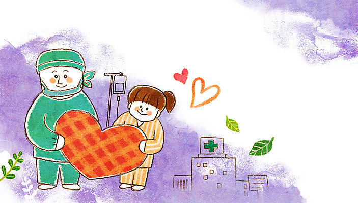 PSD 여자 남자 어린이 일러스트 의학 병원 성인 두명 환자 의사 하트 링거 수술복 국내일러스트 모양 의료기기 사람 의료진 가운 파일형식