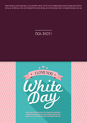 템플릿 기념일 카드템플릿 화이트데이 데이이벤트 이벤트 사람없음 라벨 이미지템플릿 AI파일 카드_감사 프레임 파일형식 벡터