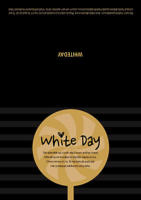 템플릿 기념일 카드템플릿 화이트데이 데이이벤트 막대사탕 이벤트 사람없음 이미지템플릿 AI파일 카드_감사 사탕 파일형식 벡터