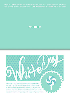 템플릿 기념일 카드템플릿 화이트데이 데이이벤트 막대사탕 이벤트 사람없음 이미지템플릿 AI파일 카드_감사 사탕 파일형식 벡터