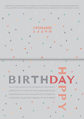 템플릿 카드템플릿 사람없음 축하 생일 삼각형 축하카드 생일축하 생일카드 이미지템플릿 AI파일 도형 기념일 컨셉 카드_감사 파일형식 벡터