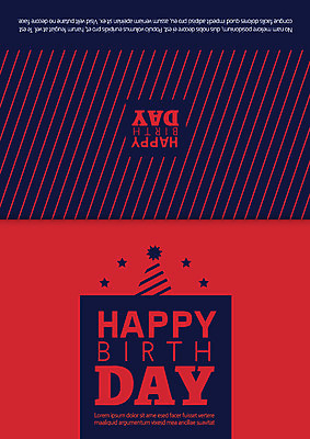 템플릿 카드템플릿 사람없음 고깔모자 축하 생일 축하카드 생일축하 생일카드 이미지템플릿 AI파일 모자_잡화 기념일 컨셉 카드_감사 파일형식 벡터