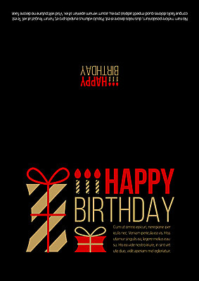 템플릿 카드템플릿 사람없음 선물상자 축하 생일 축하카드 생일축하 생일카드 생일초 이미지템플릿 AI파일 기념일 컨셉 초 카드_감사 선물 상자 파일형식 벡터