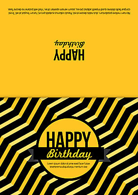 템플릿 카드템플릿 사람없음 라벨 축하 생일 축하카드 생일축하 생일카드 지그재그 이미지템플릿 AI파일 기념일 컨셉 카드_감사 프레임 파일형식 벡터