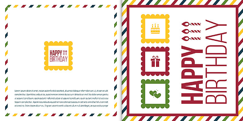 템플릿 카드템플릿 사람없음 선물상자 하트 축하 생일 생일케이크 축하카드 생일축하 생일카드 생일초 이미지템플릿 AI파일 모양 기념일 컨셉 초 카드_감사 선물 상자 케이크 파일형식 벡터