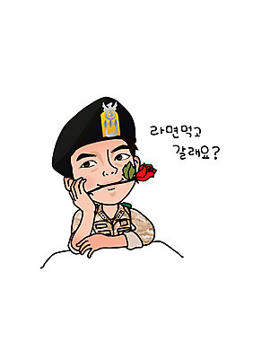 캐릭터 남자 일러스트 한명 성인 장미 턱괴기 군인 군복 육군 군인캐릭터 특수부대 특수부대원 특전사 특전사모자 일러캐릭터 AI파일 직업 모자_잡화 1 꽃 유니폼 모션 군대 사람 전사 국군 부대 파일형식 벡터