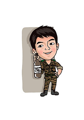 캐릭터 남자 허리손 일러스트 한명 성인 군인 와인병 군복 육군 군인캐릭터 특수부대 특수부대원 특전사 일러캐릭터 AI파일 직업 1 포즈 유니폼 병_용기 군대 사람 와인 전사 국군 부대 파일형식 벡터