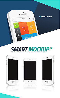 일러스트 모바일 사람없음 스마트폰 목업 대시보드 국내일러스트 AI파일 핸드폰 스마트기기 파일형식 벡터