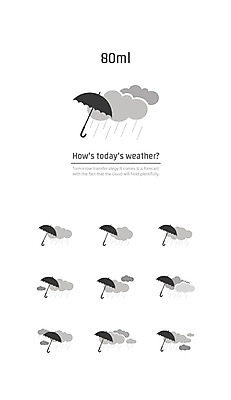 구름 아이콘 우산 사람없음 세트 비 먹구름 날씨아이콘 대시보드 2D아이콘 AI파일 자연요소 날씨 파일형식 벡터 구름_자연