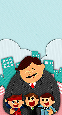 PSD 여자 남자 어린이 일러스트 안기 노동자 빌딩 여러명 성인 근로자의날 국내일러스트 직업 기념일 다수 모션 사람 건물 파일형식