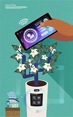 손 꽃 화분 인터넷 일러스트 미래 주택 신체부위 스마트폰 네트워크 태양에너지 사물인터넷 4차산업 미래산업 국내일러스트 AI파일 식물 산업 컨셉 정보기술 사람 건물 핸드폰 스마트기기 그린에너지 파일형식 벡터