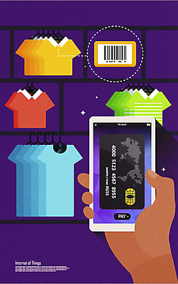 손 옷 인터넷 일러스트 미래 신체부위 스마트폰 네트워크 신용카드 바코드 사물인터넷 핀테크 4차산업 미래산업 국내일러스트 AI파일 산업 컨셉 모바일 정보기술 사람 금융 핸드폰 스마트기기 파일형식 벡터