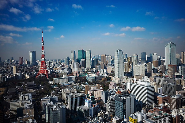 포토 JPG 주간 구름 해외풍경 하늘 빌딩 사람없음 야외 도시풍경 일본 도쿄 도쿄타워 국내포토 자연요소 해외 아시아 풍경 건물 도시 파일형식