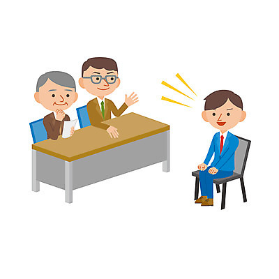 캐릭터 남자 일러스트 비즈니스 성인 세명 비즈니스맨 책상 면접 면접관 일러캐릭터 AI파일 가구 사람 직장인 파일형식 벡터
