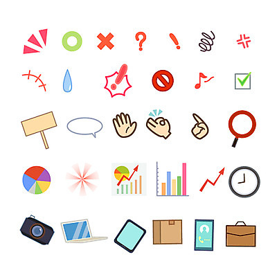서류가방 일러스트 비즈니스 돋보기 그래프 사람없음 노트북 스마트폰 태블릿 카메라 사무용품 금지 물음표 느낌표 X 아니오 손모양 O 국내일러스트 AI파일 모양 기호 알파벳 가방 문구용품 전자제품 핸드폰 스마트기기 파일형식 벡터 손_신체부위