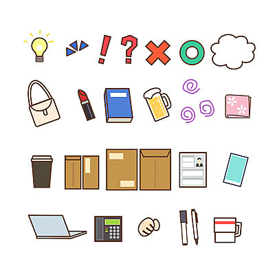말풍선 가방 일러스트 비즈니스 서류봉투 사람없음 책 컵 노트북 스마트폰 세트 사무용품 립스틱 금지 물음표 느낌표 X 전화기 아니오 맥주잔 손수건 O 이력서 국내일러스트 AI파일 식기 기호 알파벳 잡화 술잔 문구용품 봉투 전자제품 핸드폰 스마트기기 화장품 파일형식 벡터
