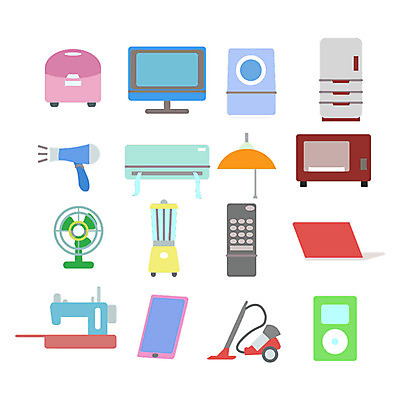 일러스트 조명 사람없음 노트북 스마트폰 세트 모니터 선풍기 전자레인지 MP3 리모컨 드라이어 재봉틀 믹서 에어컨 오브젝트 냉장고 청소기 세탁기 국내일러스트 AI파일 전자제품 핸드폰 스마트기기 컴퓨터 가전제품 미용용품 레인지 청소도구 파일형식 벡터