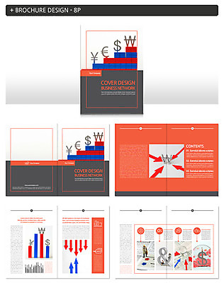 템플릿 ZIP 화살표 비즈니스 그래프 팜플렛 사람없음 금융 달러 미니어처 유로 원화 화폐기호 엔 인디자인 INDD 이미지템플릿 기호 돈 경제 모형 화폐 파일형식