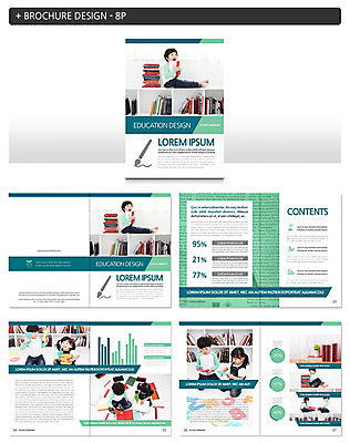 템플릿 여자 어린이교육 남자 ZIP 어린이 그래프 책장 들기 앉기 팜플렛 여러명 상반신 책 한국인 붓 인디자인 INDD 이미지템플릿 교육 가구 다수 모션 사람 동양인 파일형식