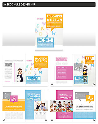 템플릿 알파벳 여자 어린이교육 교육 남자 ZIP 어린이 서기 앉기 팜플렛 여러명 상반신 앞모습 책 한국인 책상 안경낌 인디자인 INDD 이미지템플릿 영어 안경 뷰포인트 가구 다수 모션 사람 동양인 파일형식