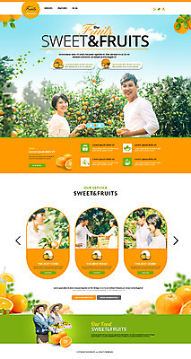 PSD 템플릿 부부 여자 남자 웹템플릿 오렌지 사이트템플릿 귤 여러명 성인 30대 홈페이지 농장 홈페이지시안 한국인 과수원 이미지템플릿 커플 다수 농업 과일 사람 동양인 장년 파일형식