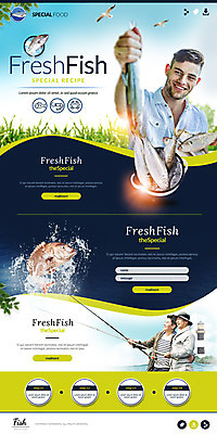 PSD 외국인 템플릿 남자 바다 웹템플릿 식재료 사이트템플릿 낚시 어류 성인 세명 홈페이지 홈페이지시안 한국인 신선 해산물 바다낚시 랜딩페이지 이미지템플릿 레저 사람 동양인 인종 수중동물 파일형식