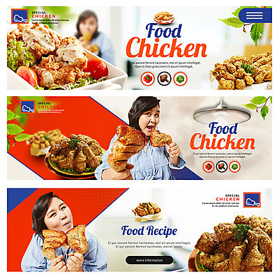 PSD 템플릿 배너 여자 행복 음식 웹템플릿 들기 이벤트 성인 세명 30대 치킨 샐러드 한국인 먹기 비만 닭다리 고칼로리 이벤트배너 웹배너 이미지템플릿 감정 모션 사람 동양인 장년 몸매 칼로리 닭고기요리 파일형식