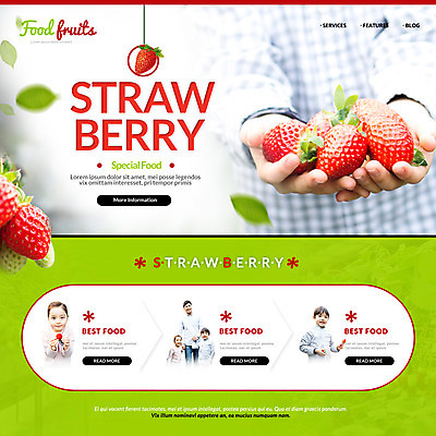 PSD 템플릿 여자 남자 어린이 웹템플릿 가족 딸기 이벤트페이지 들기 이벤트 여러명 성인 30대 농장 한국인 자녀 신선 아빠 이미지템플릿 다수 농업 과일 관계 모션 사람 동양인 장년 페이지 파일형식