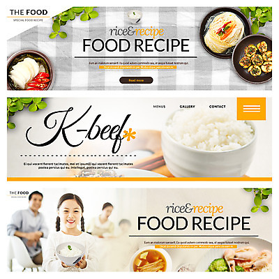 PSD 템플릿 배너 여자 어린이 한식 음식 웹템플릿 밥 웃음 들기 이벤트 여러명 성인 한국인 국 쌀밥 백김치 오이소박이 이벤트배너 웹배너 이미지템플릿 다수 모션 김치 표정 사람 동양인 파일형식