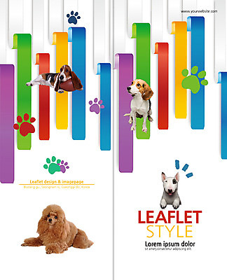 PSD 템플릿 편집 표지디자인 북디자인 출판디자인 표지 리플렛 2단접지 북커버 여러마리 팜플렛 사람없음 개 푸들 럭비공 비글 바셋하운드 불테리어 개발자국 반려 이미지템플릿 다수 공 포유류 발자국 테리어 하운드 럭비용품 파일형식