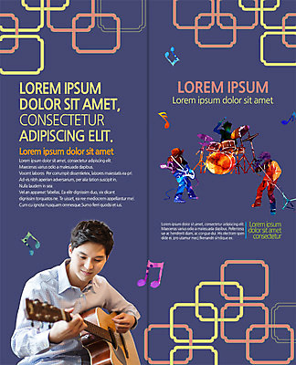 PSD 템플릿 편집 표지디자인 북디자인 출판디자인 남자 내지 음악 리플렛 연주 2단접지 북커버 음표 노래 웃음 팜플렛 여러명 상반신 20대 성인 취미 한국인 기타 밴드 마이크 드럼 이미지템플릿 기호 음향기기 다수 현악기 문화예술 타악기 표정 사람 동양인 청년 파일형식