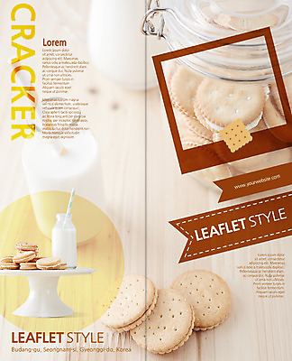 PSD 템플릿 편집 표지디자인 북디자인 출판디자인 표지 음식 리플렛 2단접지 북커버 유리병 빨대 팜플렛 사람없음 크래커 쿠키 우유 이미지템플릿 병_용기 디저트 유제품 파일형식