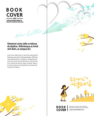 PSD 나무 템플릿 편집 표지디자인 북디자인 출판디자인 꽃 내지 리플렛 2단접지 북커버 한명 소녀 팜플렛 축제 봄 나뭇가지 종이비행기 설레임 두근두근 이미지템플릿 식물 1 계절 여자 감정 어린이 사람 종이접기 파일형식