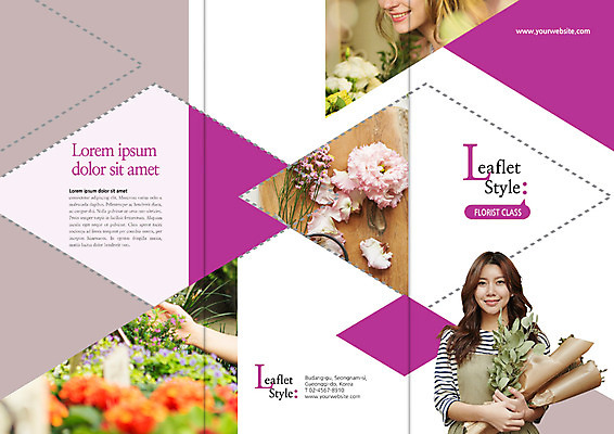 PSD 템플릿 편집 표지디자인 북디자인 출판디자인 여자 표지 리플렛 북커버 3단접지 팜플렛 상반신 20대 성인 취미 두명 한국인 꽃꽂이 이미지템플릿 꽃 사람 동양인 청년 원예 파일형식