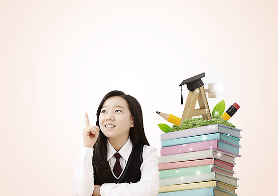 PSD 편집 편집이미지 응시 여학생 교육 교복 학사모 청소년 나뭇잎 한명 웃음 상반신 책 쌓기 한국인 가리킴 청소년교육 성적 지우개연필 에이플러스 이미지편집 모자_잡화 1 학생 시선 옷 여자 잎 졸업 모션 표정 사람 동양인 손짓 연필 점수 파일형식