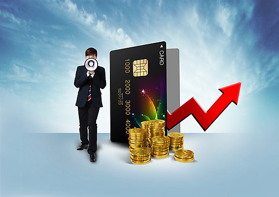 전신 PSD 구름 편집 편집이미지 남자 화살표 한명 서기 20대 성인 금융 쌓기 동전 확성기 외침 한국인 비즈니스맨 신용카드 상승 이미지편집 자연요소 1 컨셉 돈 비즈니스 모션 사람 동양인 청년 경제 소리 직장인 파일형식