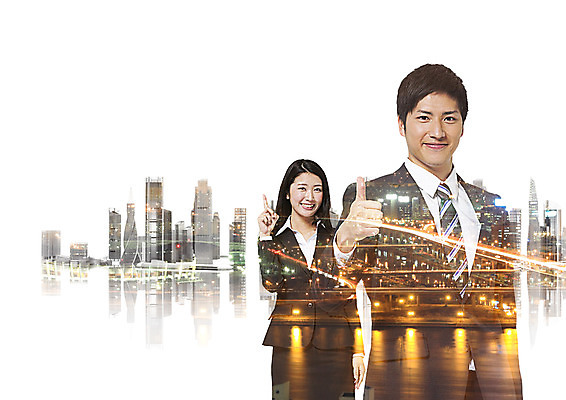 PSD 편집 편집이미지 여자 남자 실루엣 웃음 손짓 빌딩 상반신 20대 성인 두명 도시 최고 비즈니스맨 비즈니스우먼 야간 일본인 가교 이미지편집 자연요소 외국인 건축물 비즈니스 모션 촬영기법 표정 사람 동양인 청년 건물 직장인 파일형식