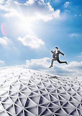 전신 PSD 구름 편집 편집이미지 남자 하늘 한명 20대 성인 옆모습 달리기 햇빛 점프 비즈니스맨 일본인 이미지편집 자연요소 외국인 1 뷰포인트 비즈니스 모션 사람 동양인 청년 태양 직장인 파일형식