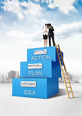 전신 PSD 구름 편집 편집이미지 여자 남자 사다리 하늘 아이디어 서기 빌딩 20대 성인 두명 쌓기 망원경 한국인 관찰 비즈니스맨 비즈니스우먼 계획 서랍장 이미지편집 자연요소 가구 컨셉 비즈니스 모션 사람 동양인 청년 건물 도구 직장인 파일형식