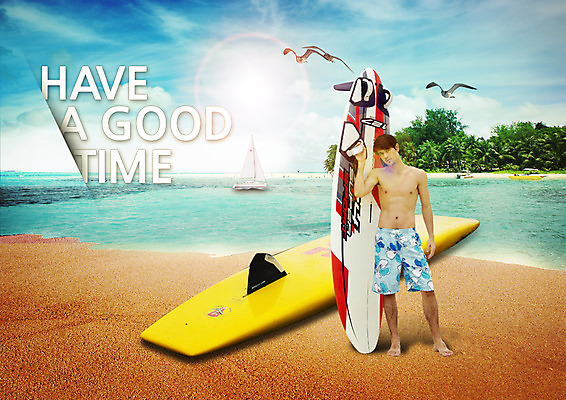 전신 PSD 서양인 구름 편집 편집이미지 남자 수영복 여행 갈매기 하늘 레저 한명 서기 20대 성인 해변 여름휴가 바캉스 야자수 서핑보드 서핑 휴양지 안식처 이미지편집 자연요소 외국인 나무 1 옷 바다 모션 조류 휴가 휴식 사람 청년 장소 수상스포츠 보드_스포츠 파일형식 여름_계절