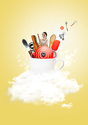 PSD 구름 편집 편집이미지 여자 음식 주방용품 한명 웃음 상반신 성인 30대 숟가락 한국인 냄비 커피잔 주부 거품기 계량스푼 반죽밀대 이미지편집 자연요소 1 커피 생활용품 잔 수저 표정 사람 동양인 장년 솥 밀대 파일형식