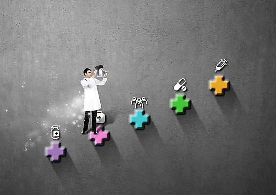 전신 PSD 서양인 편집 편집이미지 남자 십자가 의학 사람모양 엑스레이 주사기 한명 서기 성인 알약 계단 의사 의사가운 구급상자 약병 이미지편집 모양 외국인 1 의료기기 모션 사람 약 의료진 의료용품 가운 병_담는 파일형식